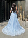 Baby Blue Full Sparkle Maxi (M)