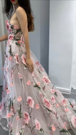 Flora Sweetheart Pink Gown (S)