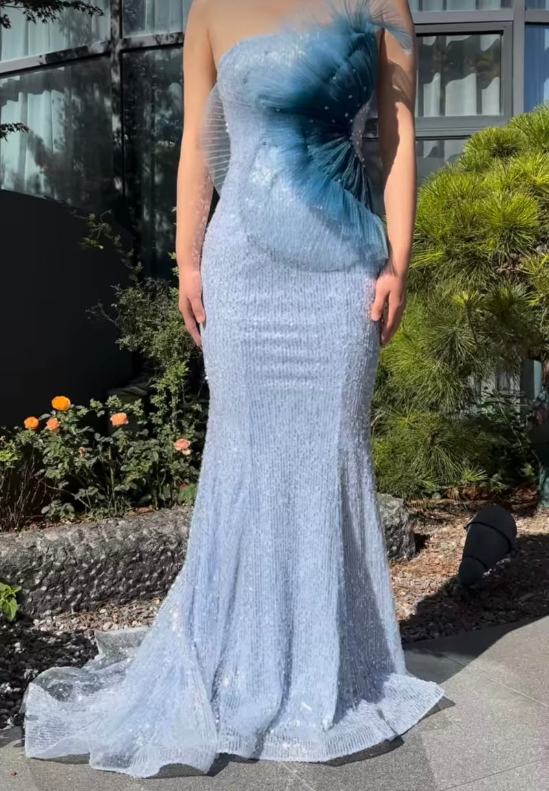 Shades of Blue Gala Gown (XS)