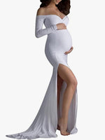 Maxi White Maternity Shoot (L)