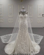 Selene Lace Bridal Dress (XL)