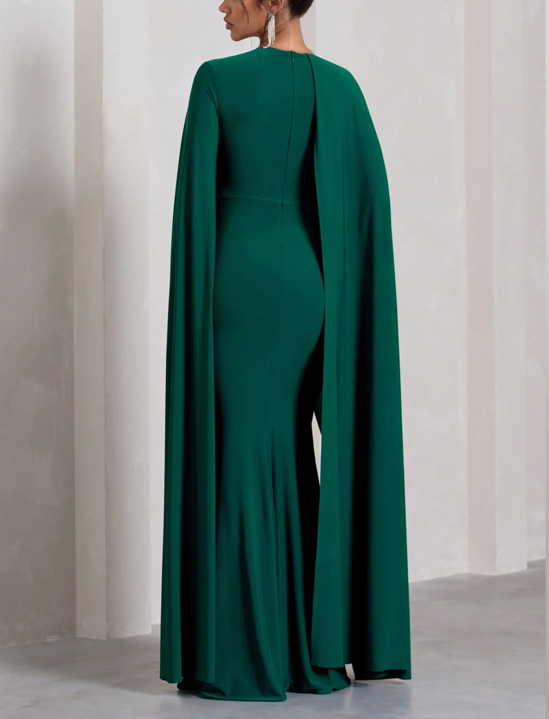 Green Asymmetric Cape Maxi (XL)