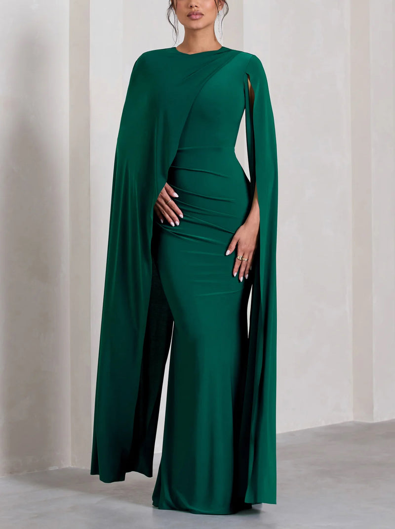 Green Asymmetric Cape Maxi (XL)