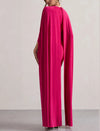 Pink Draped Cape Maxi (XXL)