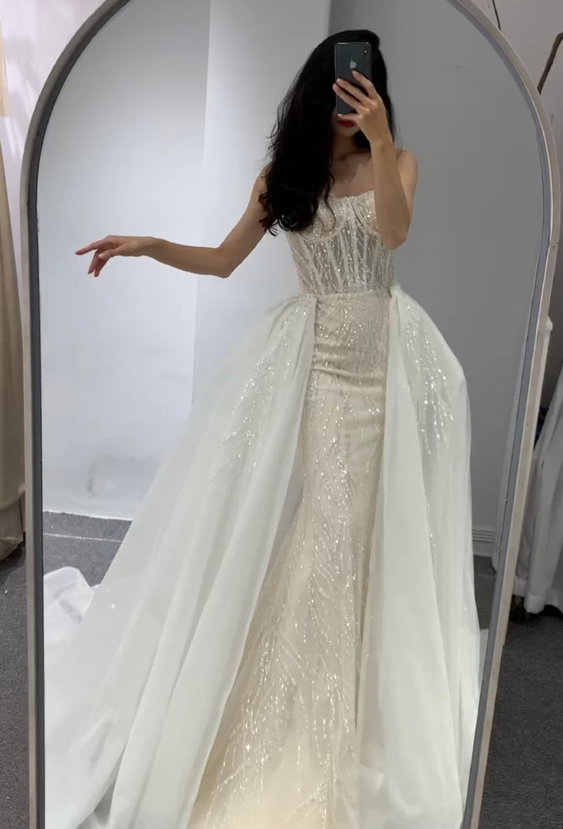 Sophia Mermaid Bridal Dress (M)