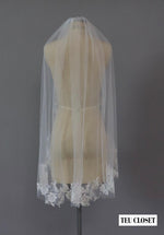 Melissa Waist Length Veil