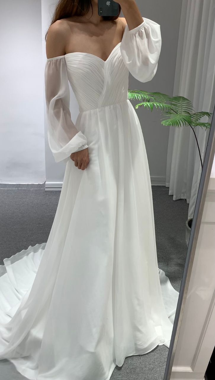 Elise Off Shoulder Bridal (L)