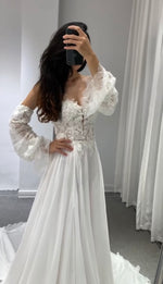 Amy Bridal Lace Dress (S)