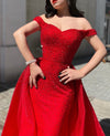 Fancy Red Gown Plus Size (XXL)