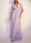 Vestido Lilac Chique Plissado (XS)