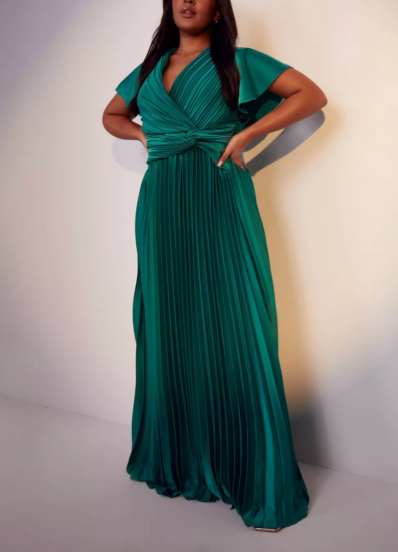 Plus Plissado Twist Maxi Emerald (XL)