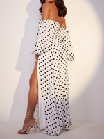 Polka Dot Maxi White (S)