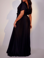 Plus Plissado Twist Maxi Black (XXL)