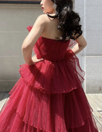 Fancy Red Ball Gown (M)